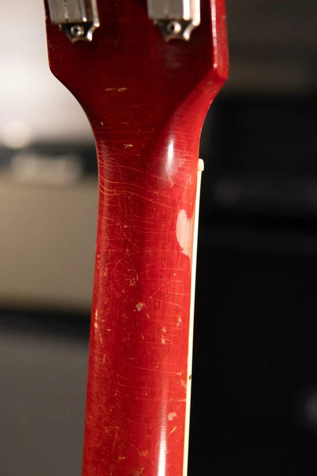 Gibson 1961 ES-330TC Thinline Hollow Body Electric Guitar Cherry with Hardshell