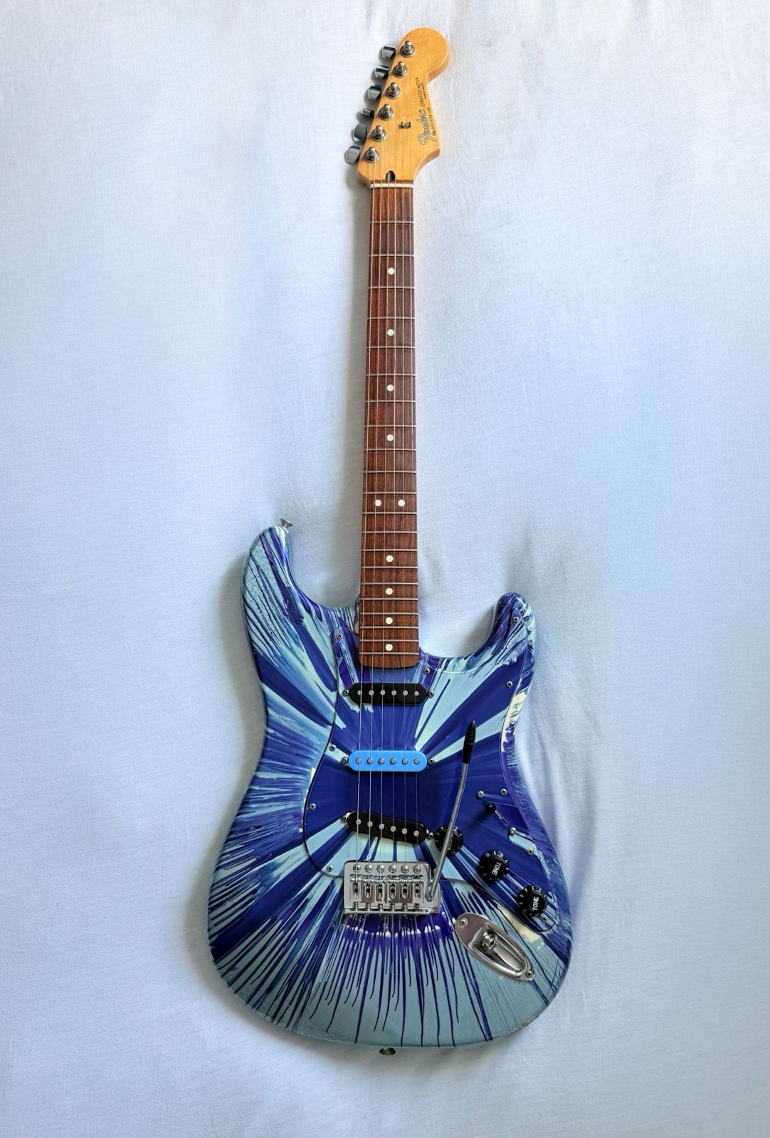 2003 MIM Fender FSR “Splattercaster” Midnight Swirl