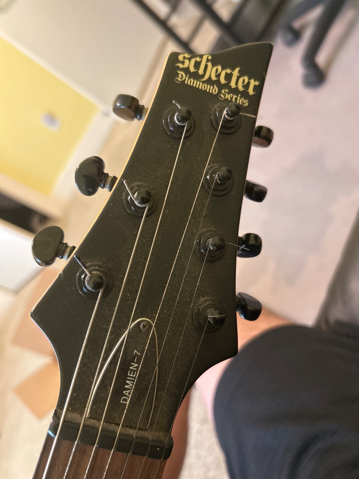 SCHECTER GUITAR RESEARCH DAMIEN 7 Diamond Series