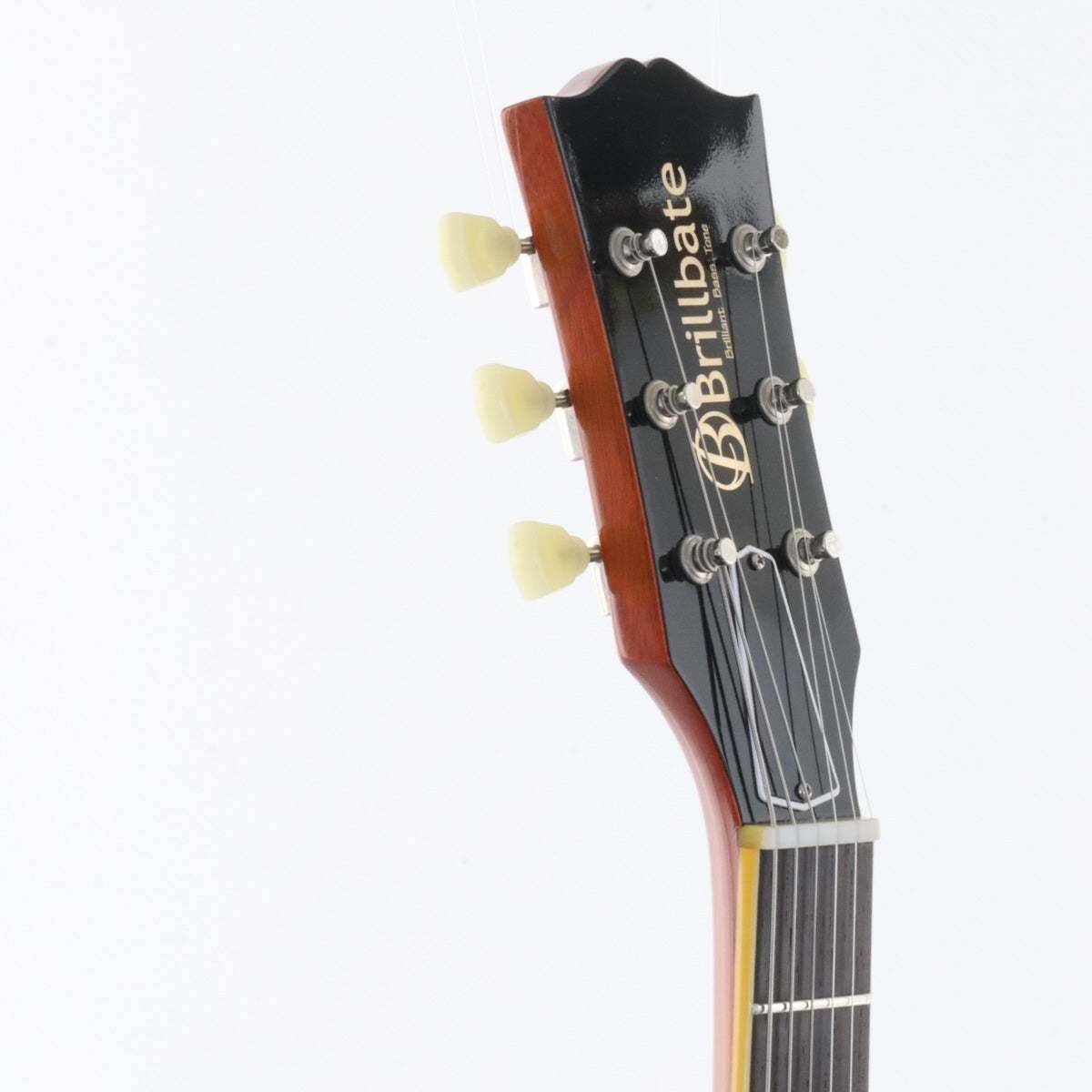 Brillbate BR- Sunburst Burst Guitar with Honduran Mahogany & Hakanada Neck Used