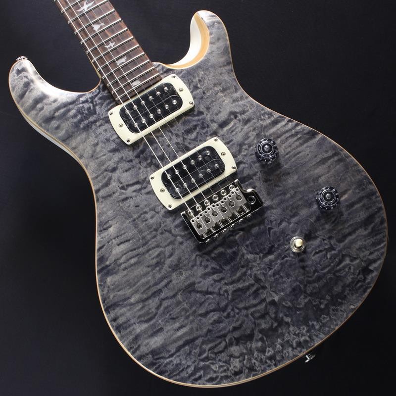 Paul Reed Smith SE CE 24 Quilt (Charcoal , White Doghair back) #CTI H089994 2025