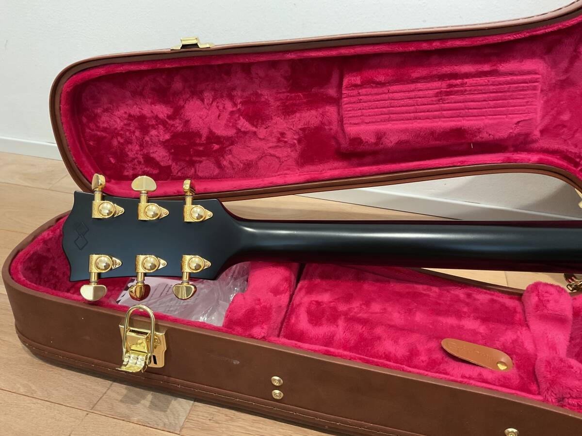 Epiphone Inspired by Gibson Custom 1959 ES-355 Ebony Black Semi-Acoustic #QY37XT