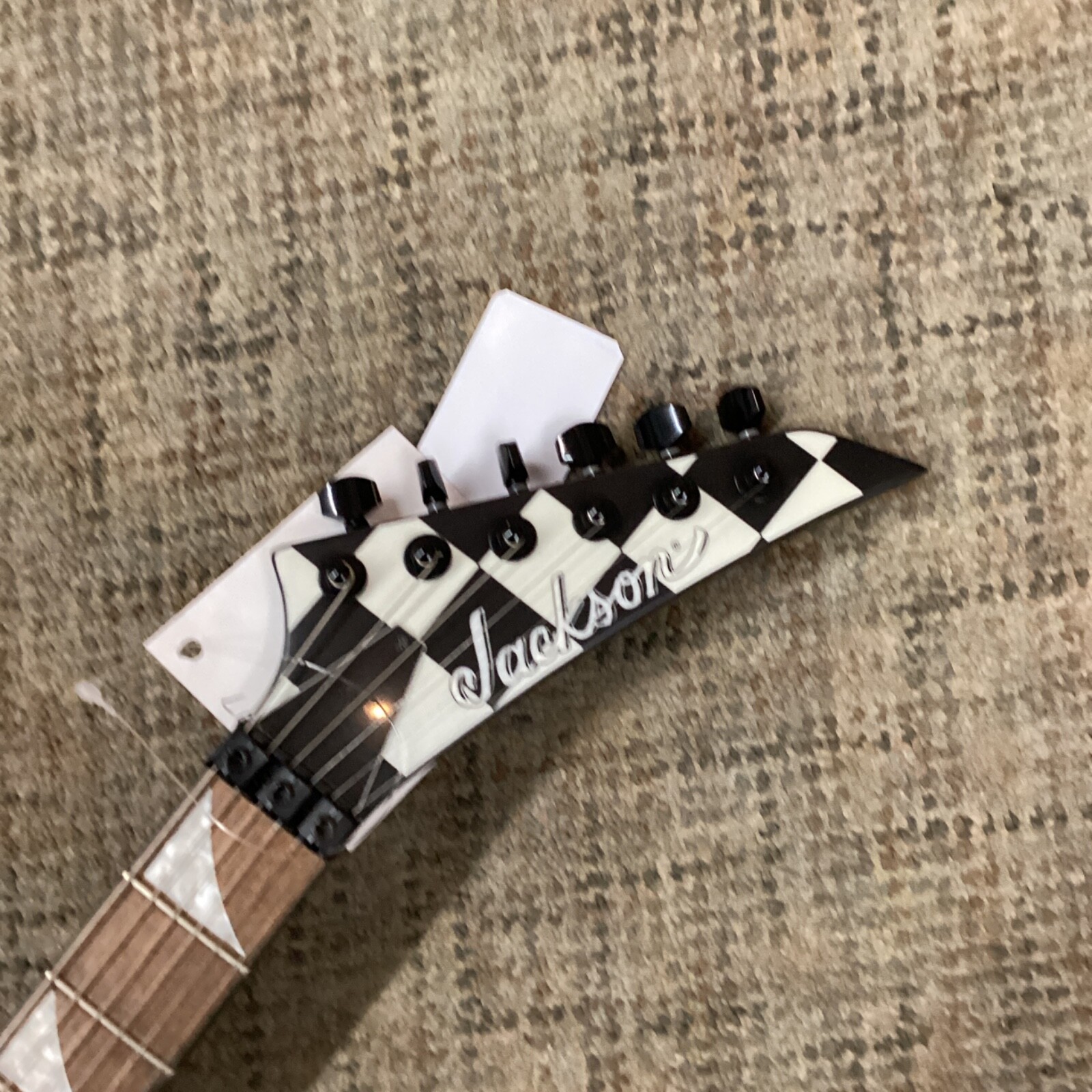 Jackson X Series SLX DX SOLOIST electric guitar Checkerd Past