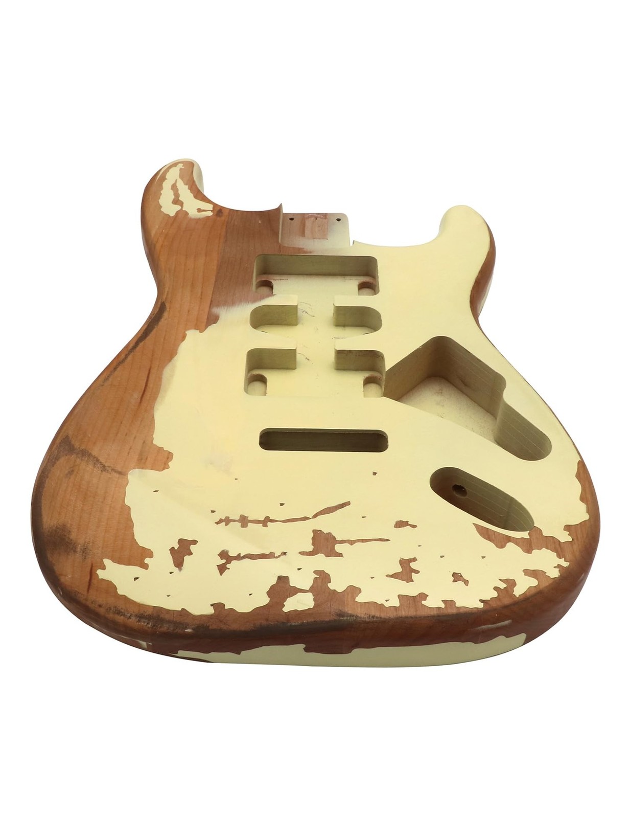 Relic Electric Guitar Body ST Style Nitro Alder DIY Guitar Body | H-S-H Route…