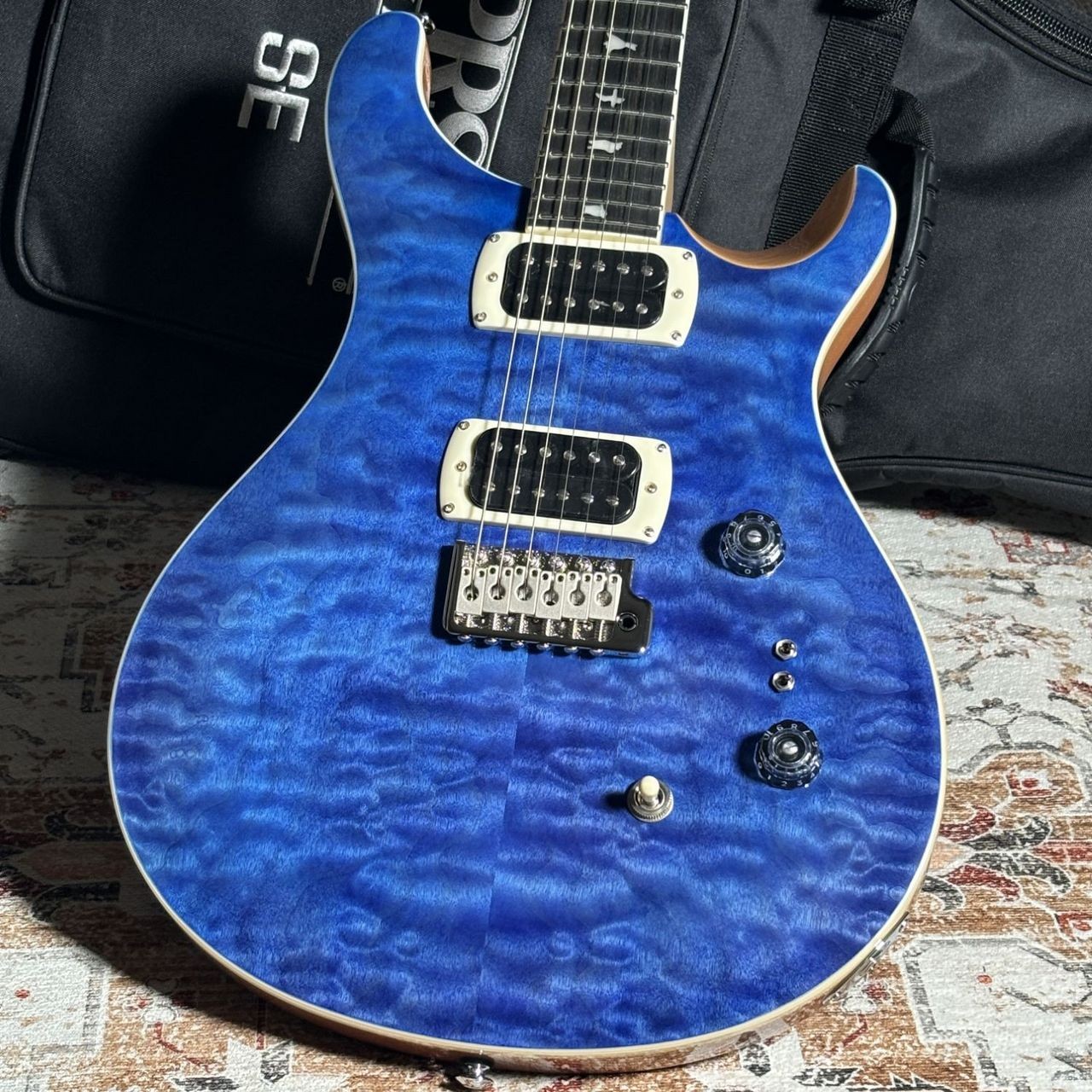 Paul Reed Smith(PRS) SE Custom24-08 Quilt Package -Faded Blue- 3.61kg #GGb5q