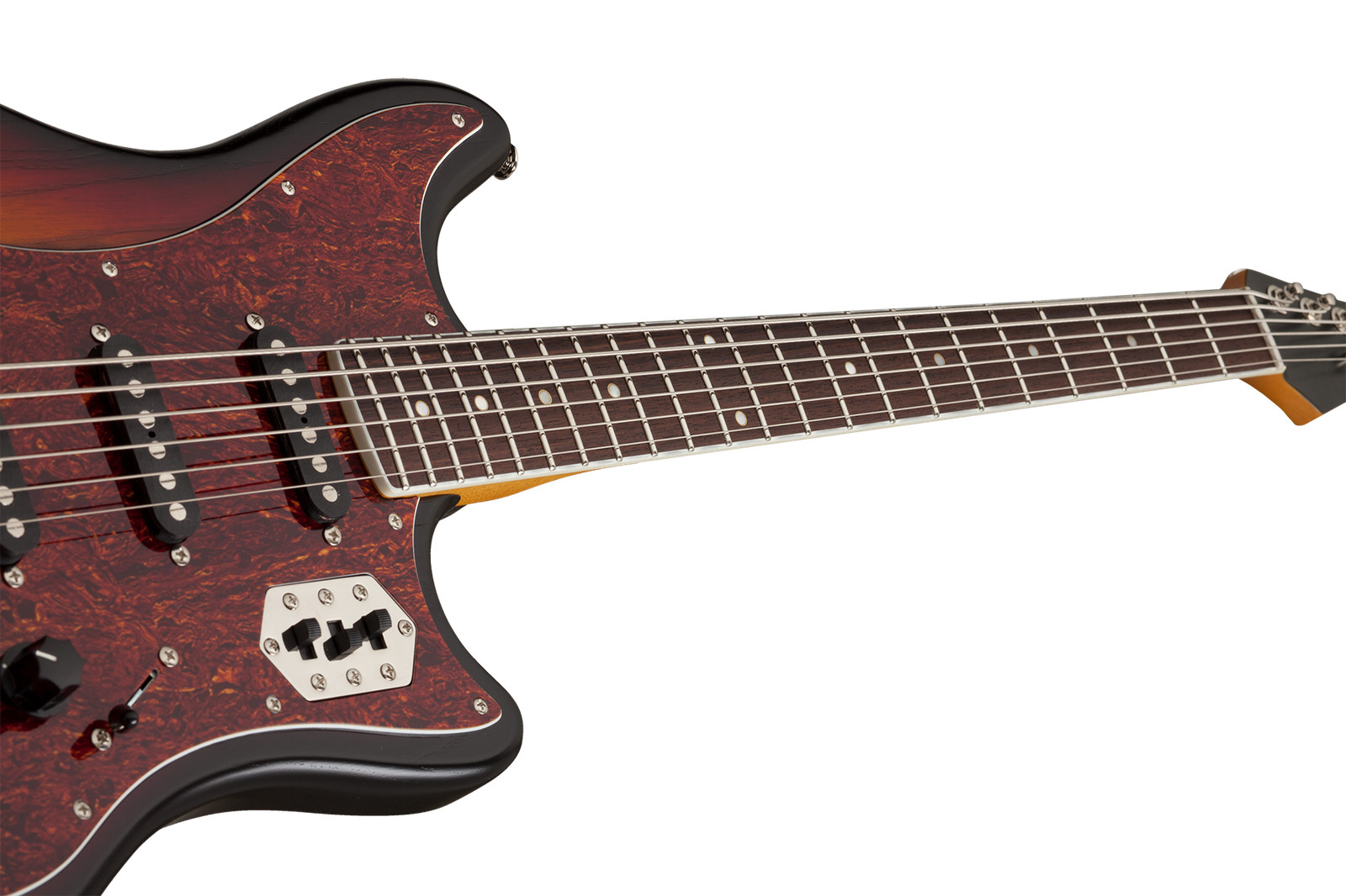SCHECTER Hellcat VI 3-Tone Sunburst E-Guitar