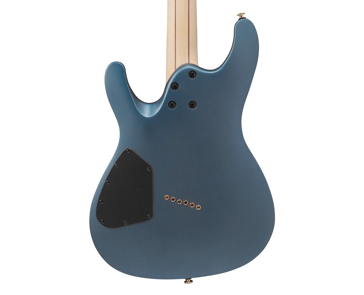 Used Ibanez SML721MAM S Axe Design Lab MS Guitar – Midnight Arctic Ocean