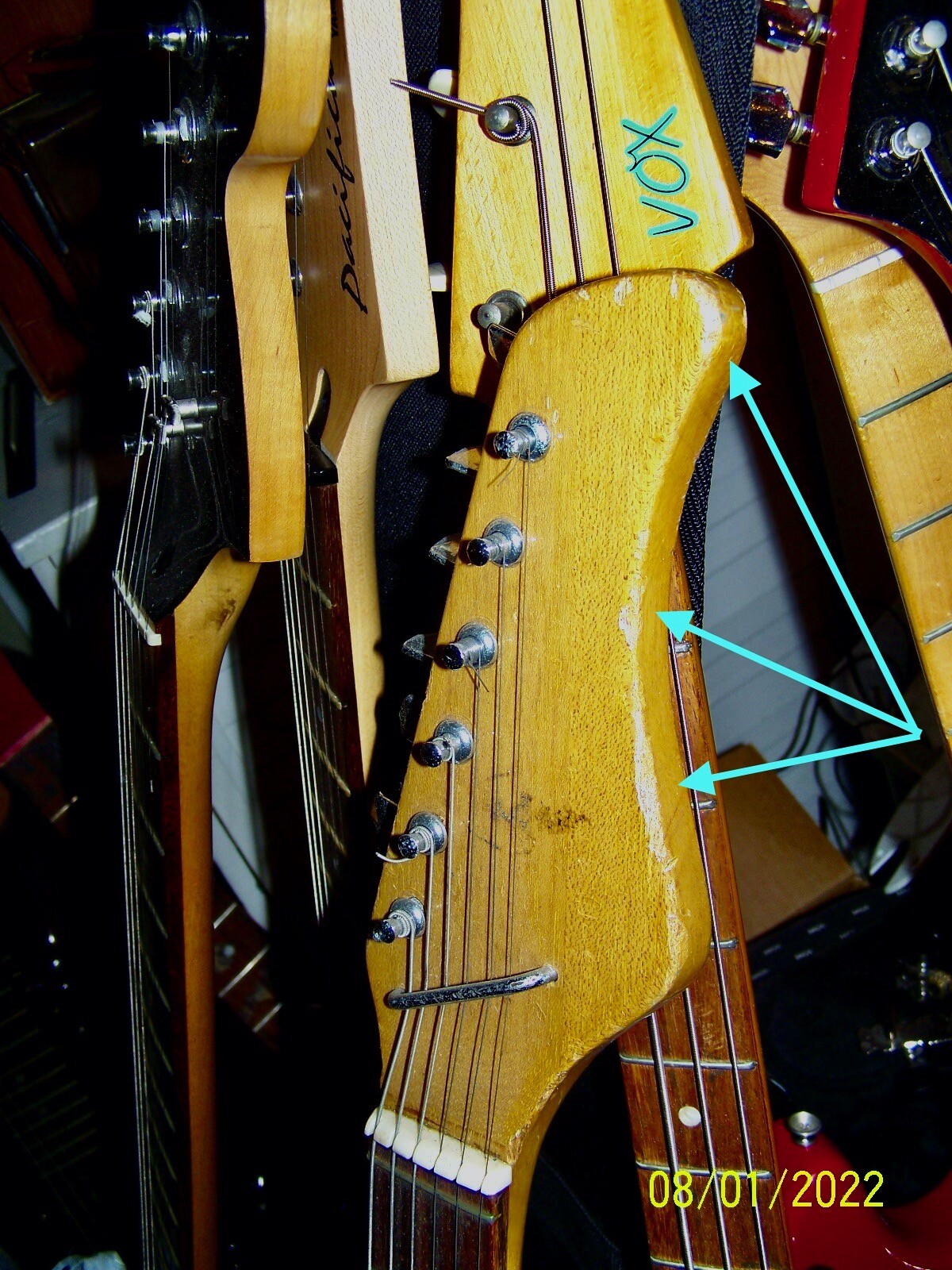 Vintage 1960’s Tele-Star Teisco Kawai Electric Guitar