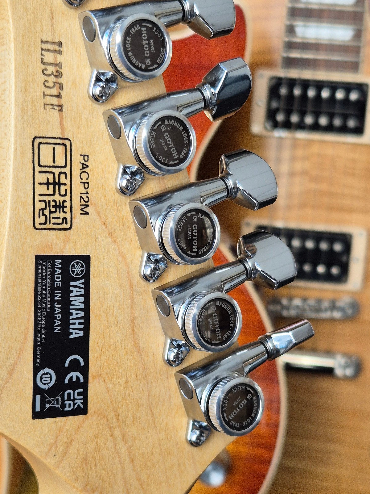 Yamaha Pacifica Professional PACP12M 2025 – Beach Blue Burst