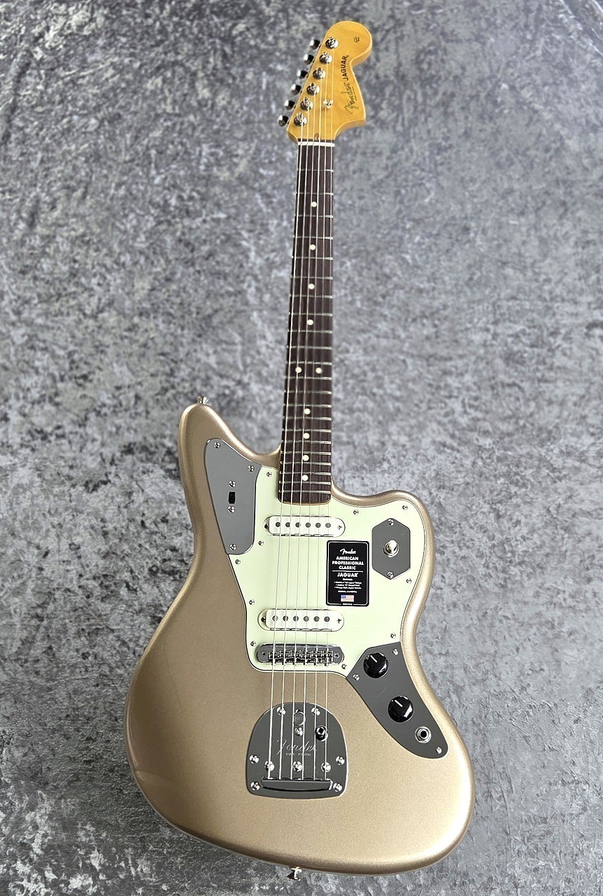 Fender American Professional Classic Jaguar RW / Faded Firemist Gold 3.83kg