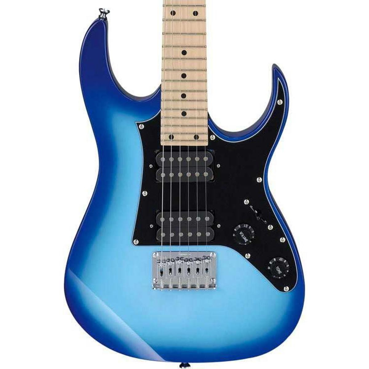Ibanez miKro Series GRGM21M Electric Guitar, Maple Fretboard, Blue Burst