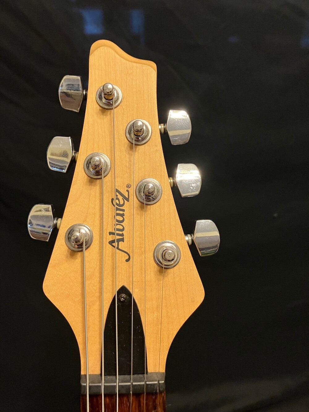 Alvarez Dan Armstrong Model Electric Guitar See Through Grey H/S/S W/Case