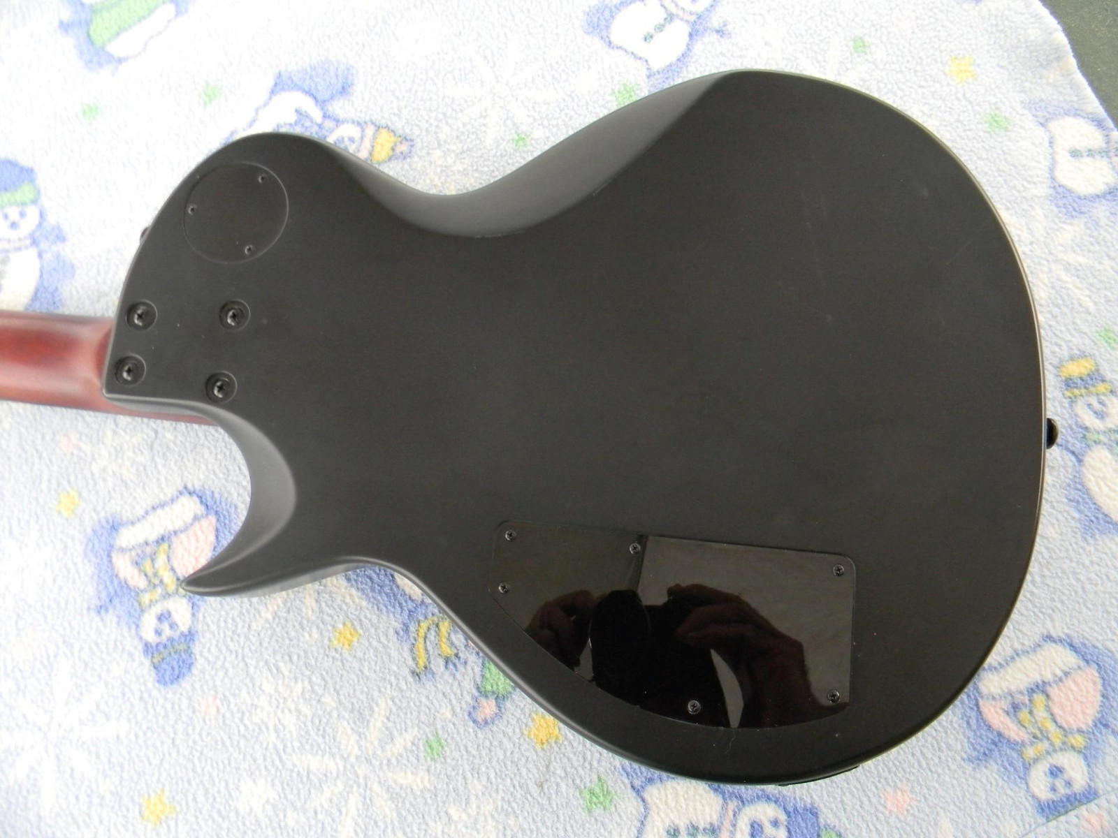 Fesley LP , Bound Flat Top, Capacitor Upgraded, Black Hardware, Cool