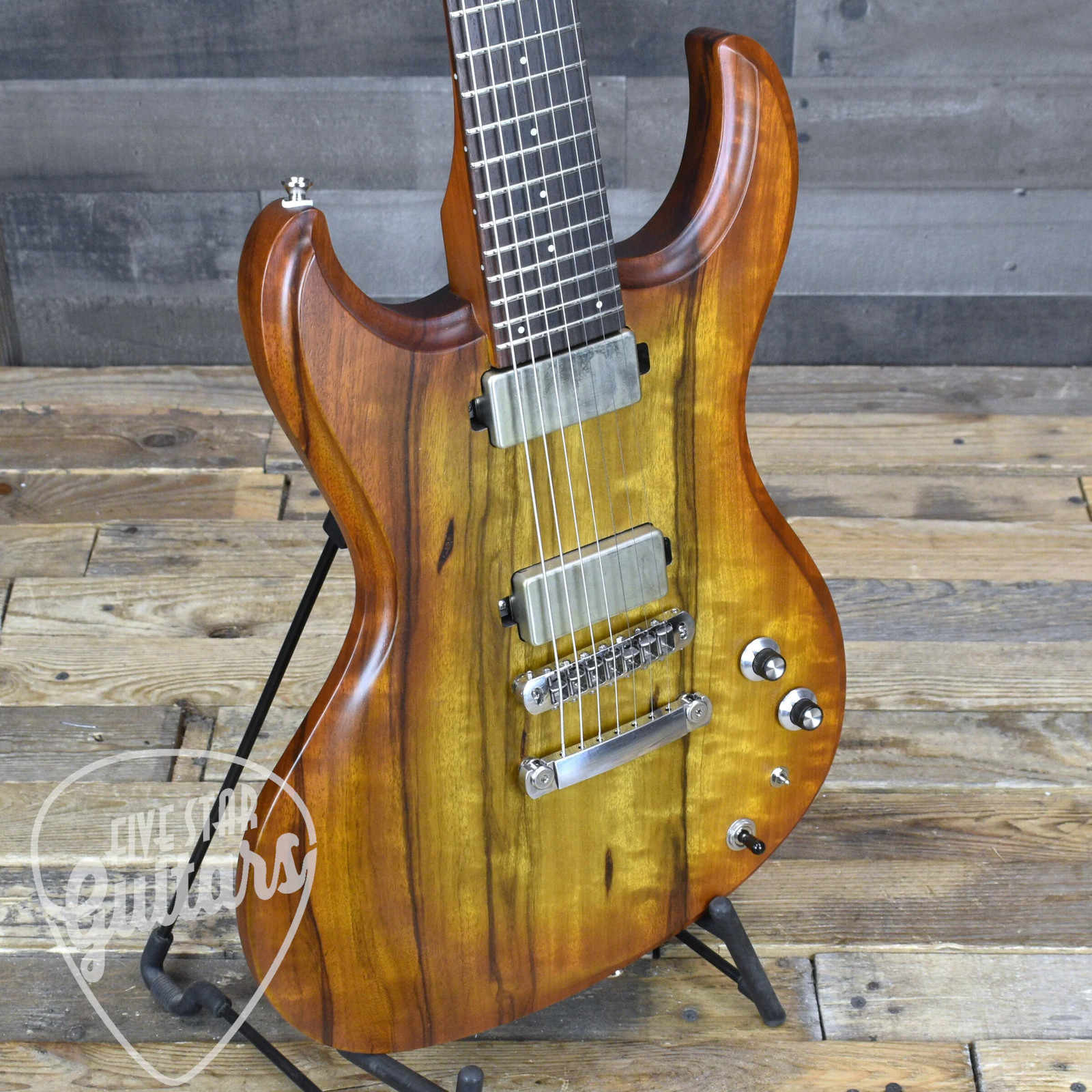 Dunable Gnarwhal 7 – Amber to Brown Burst with Hardshell Case