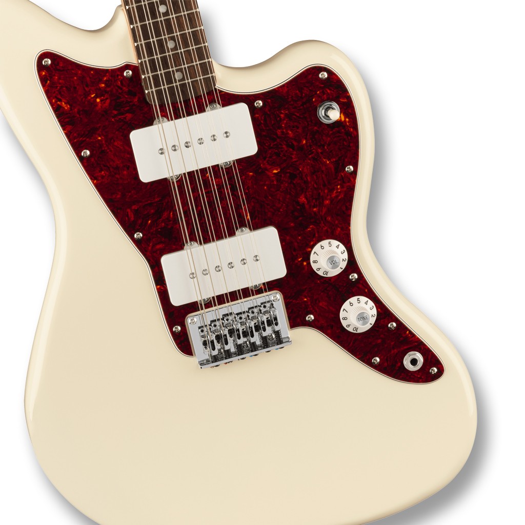 Squier Paranormal Jazzmaster XII | 12 String Electric Guitar | Olympic White