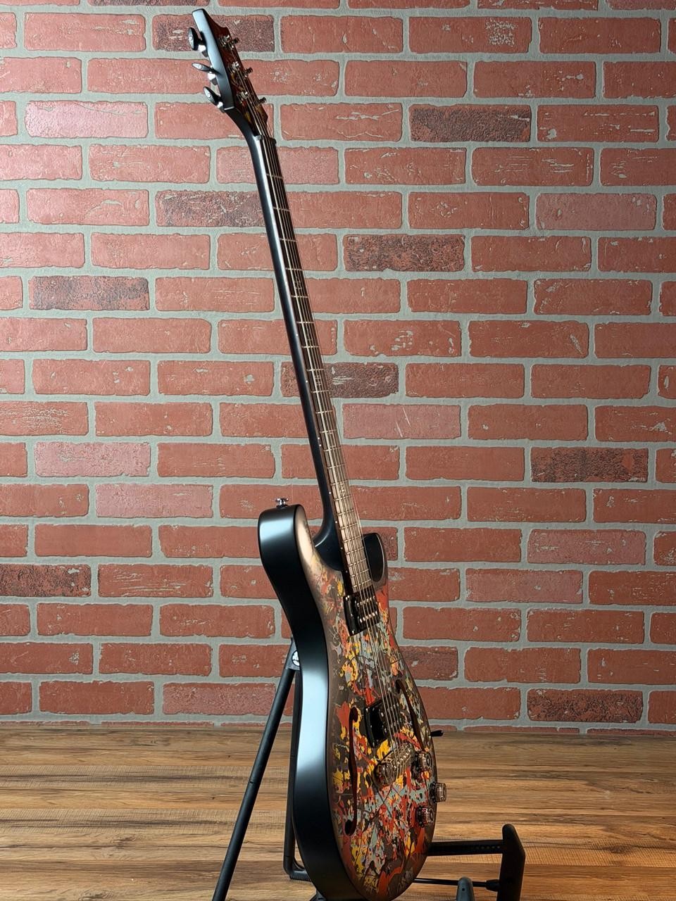 PRS SE Ed Sheeran Hollowbody I Piezo Baritone Electric Guitar – Cosmic Splash