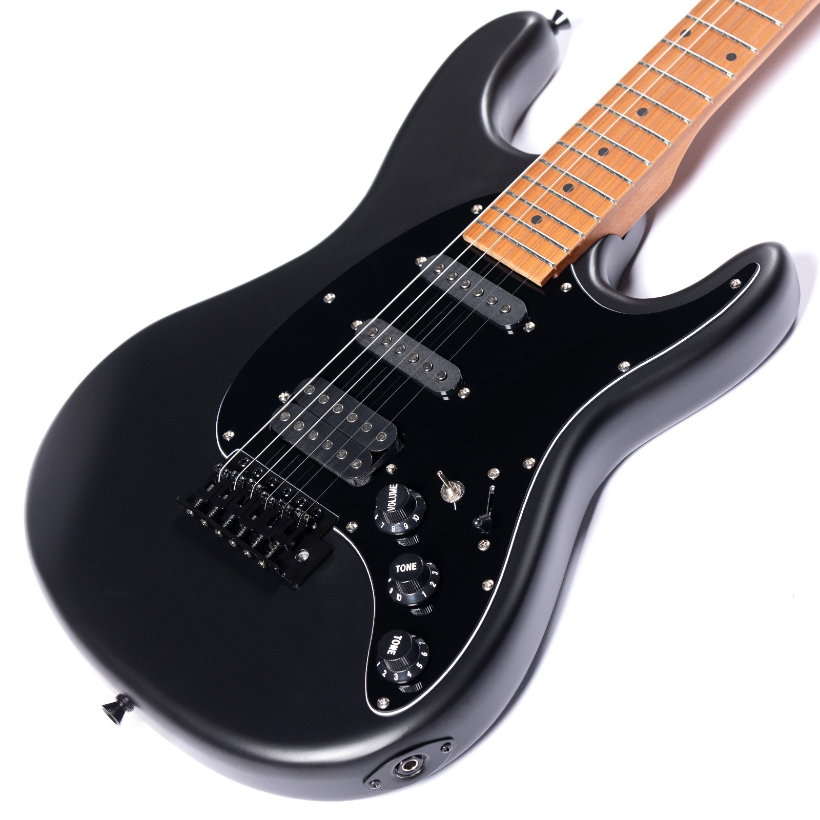 Grote Electric Solid Body Guitar Modern-GST For Beginners (Ebony)