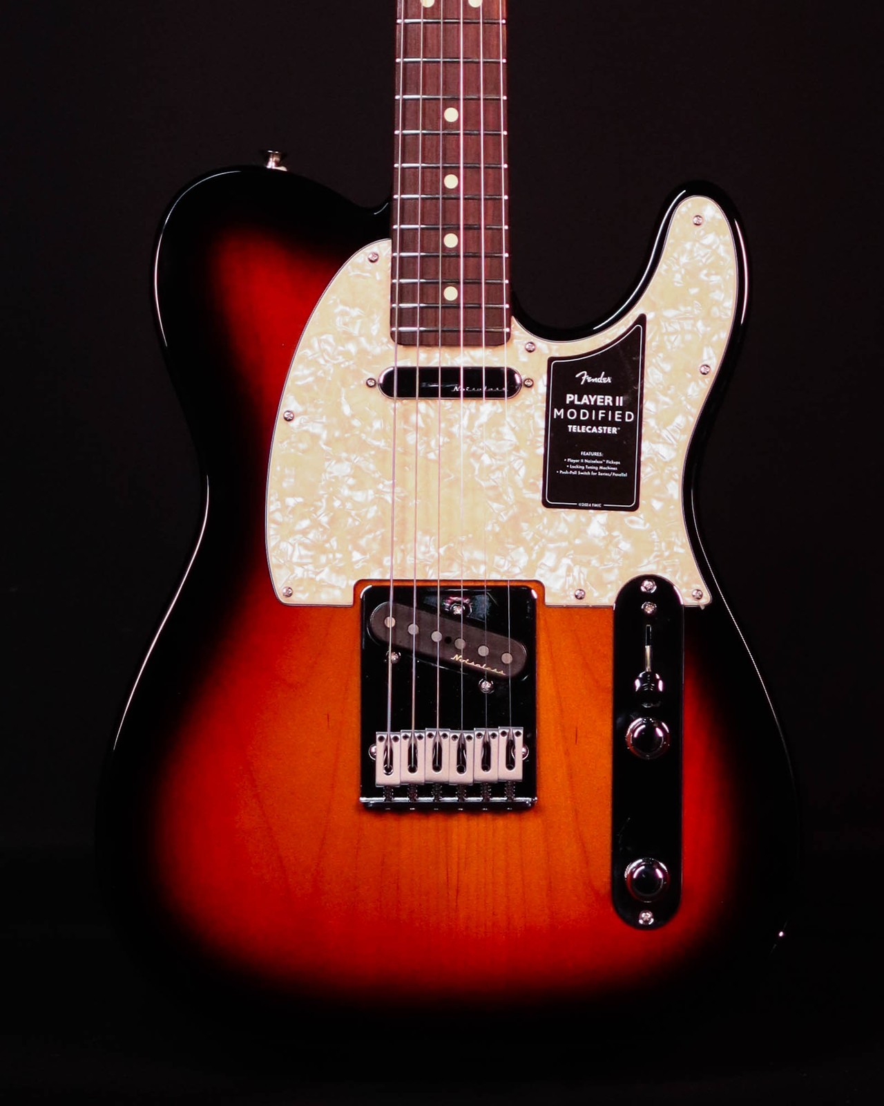 Fender Player II Modified Telecaster, Rosewood FB, 3 Tone Sunburst