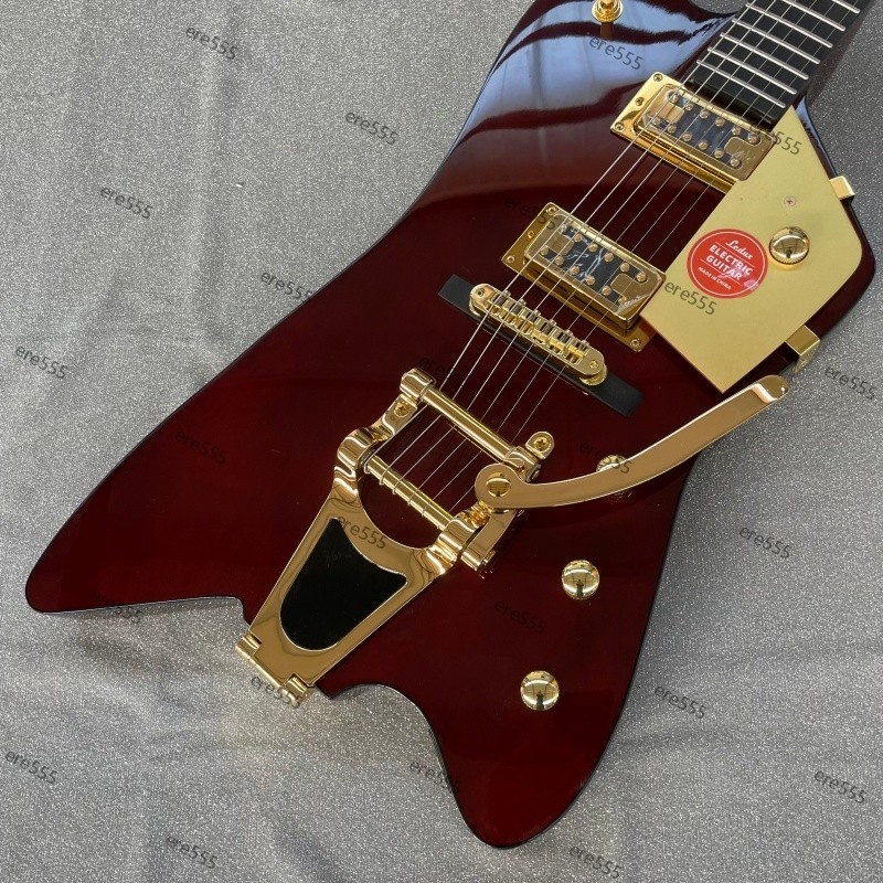 Thunderbird BILLY BO Wine Red Solid Electric Guitar Factory Rosewood Fretboard