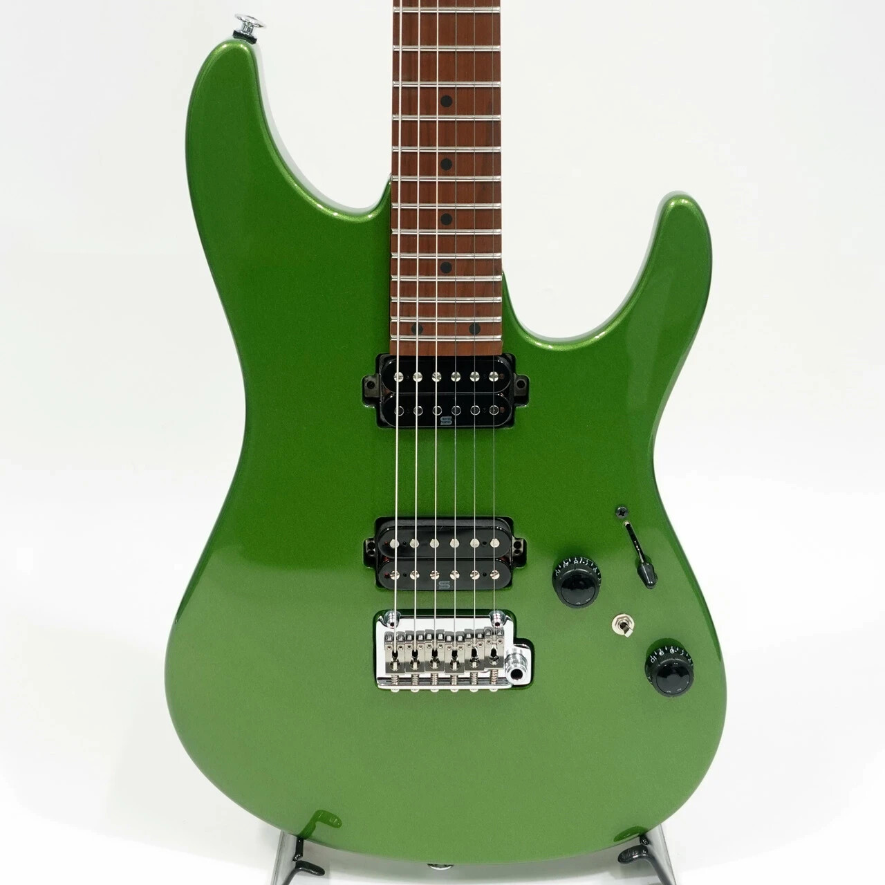 Ibanez/Prestige AZ2402-AGM (Apple Green Metallic) MADE IN JAPAN w/Hard Case