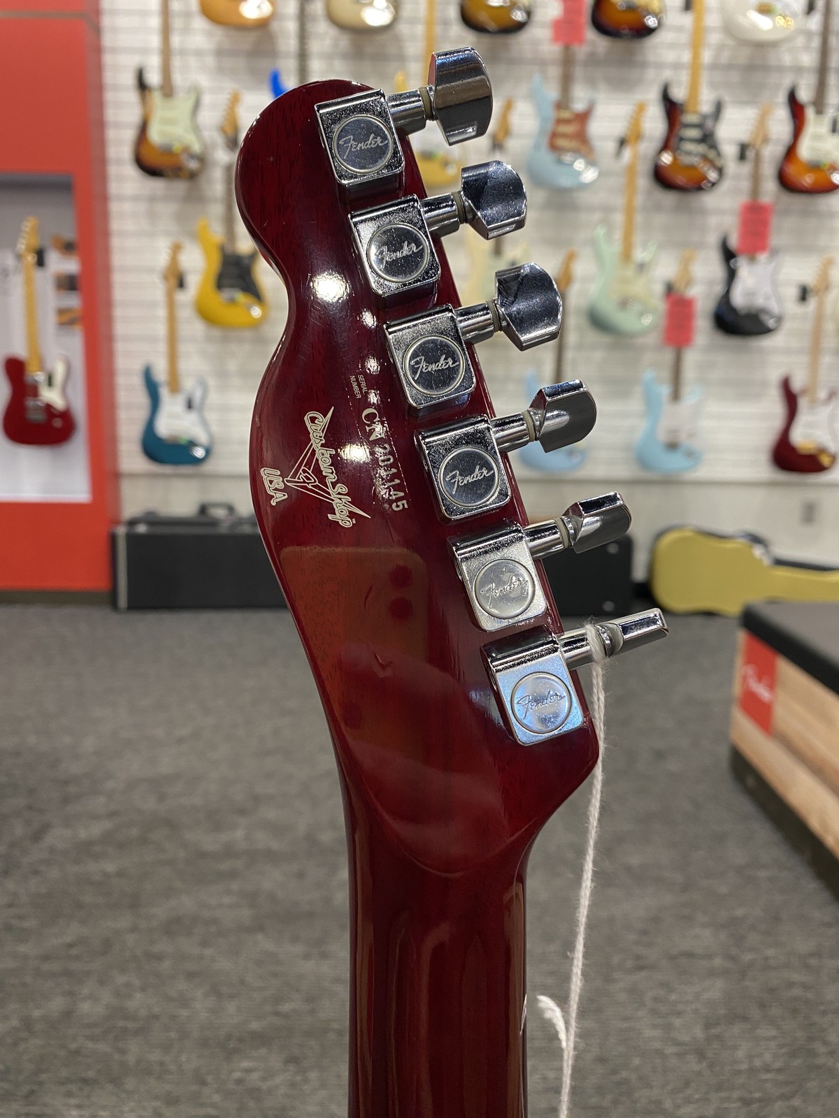 Very Good Fender Custom Shop Tele JR Electric Guitar, Rosewood Fingerboard, Cher