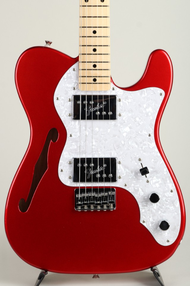 Fender Japan TN72 Thinline Candy Apple Red 2014 Ash HH Electric Used