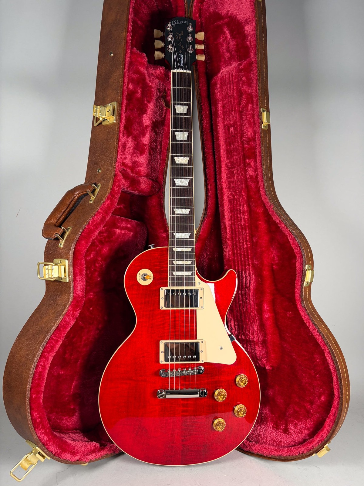 2023 Gibson Les Paul Standard 50’s Cherry Finish Flame Top w/OHSC