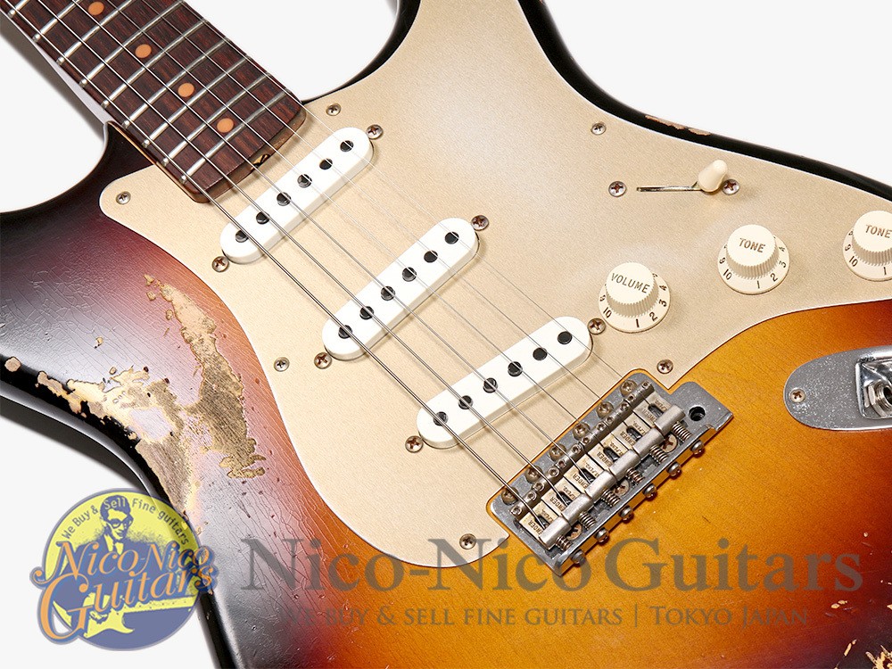 Fender Custom Shop 2017 Limited 1959 Roasted Stratocaster Heavy Relic Wide Faded