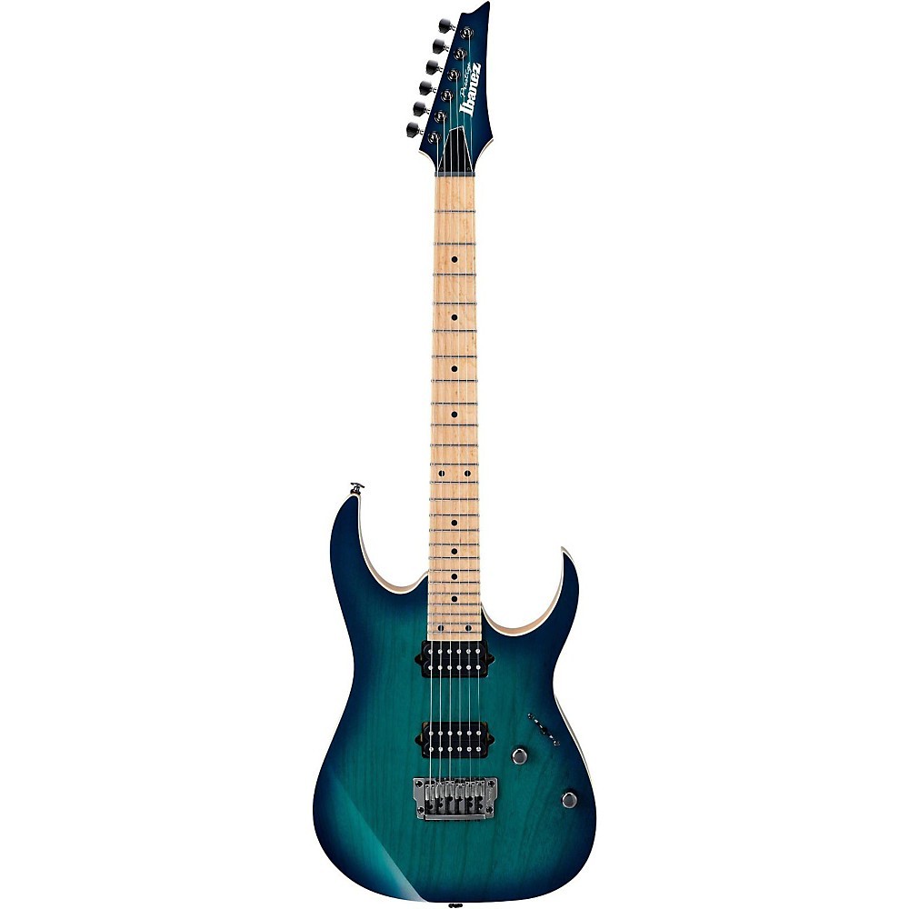 Ibanez RG652AHMFX Prestige 6String Electric Guitar Nebula Grn Burst Refurbished