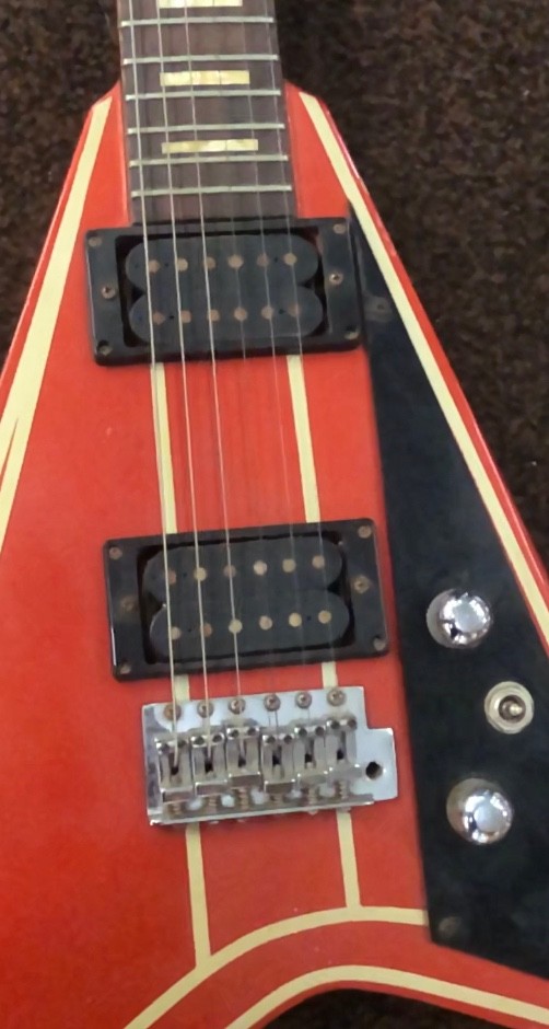 Hondo H770 Formula 1 Electric Vintage Project Guitar – As Is – As shown!