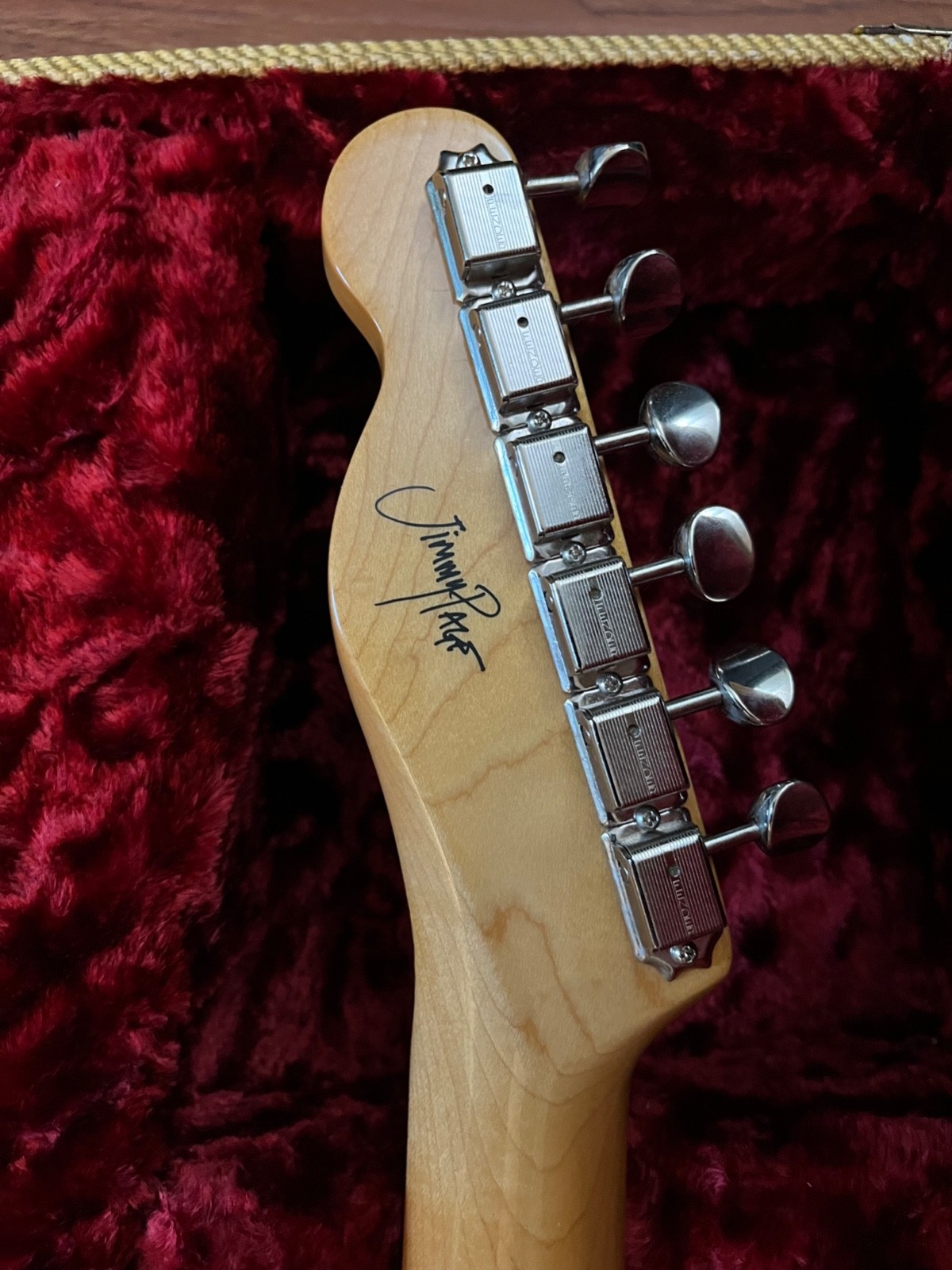 Fender USA Telecaster, Jimmy Page model, White, w/ OHSC, candy. PRICED TO SELL!!