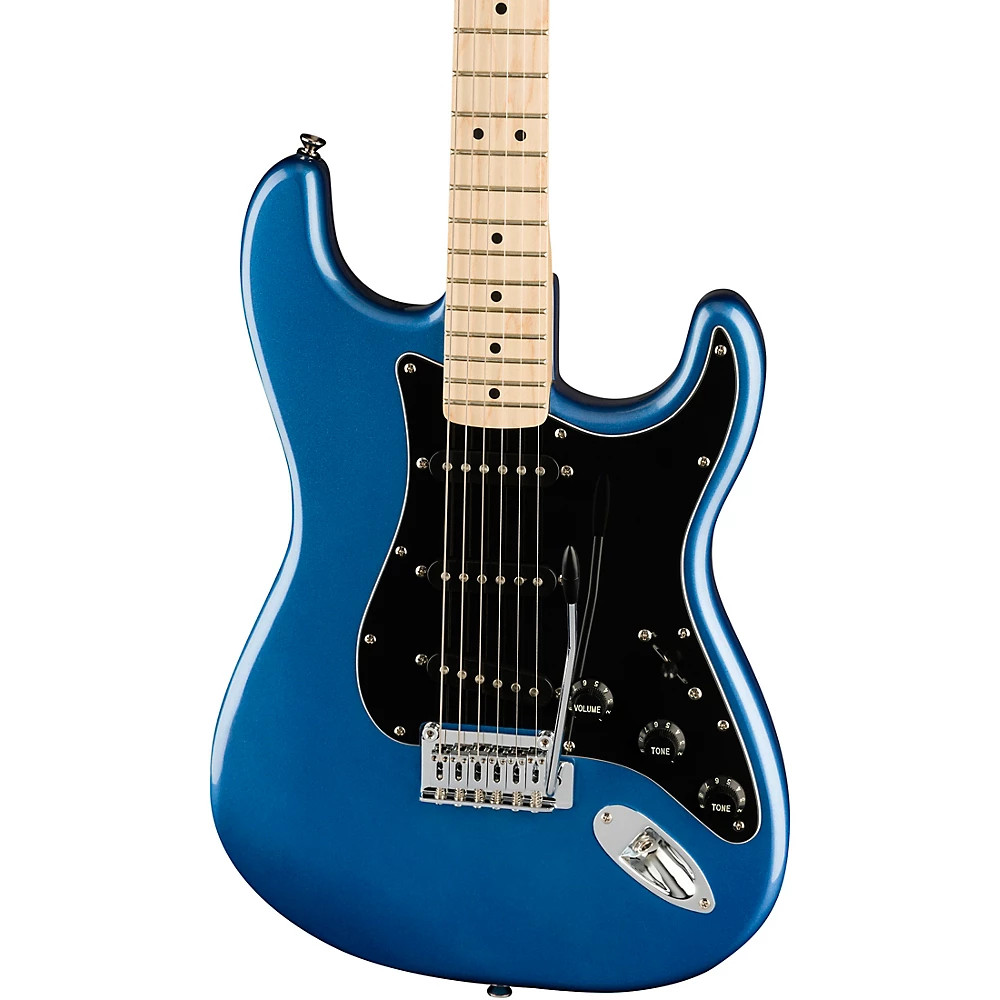 Squier Affinity Series Stratocaster Maple Fingerboard Guitar Lake Placid Blue
