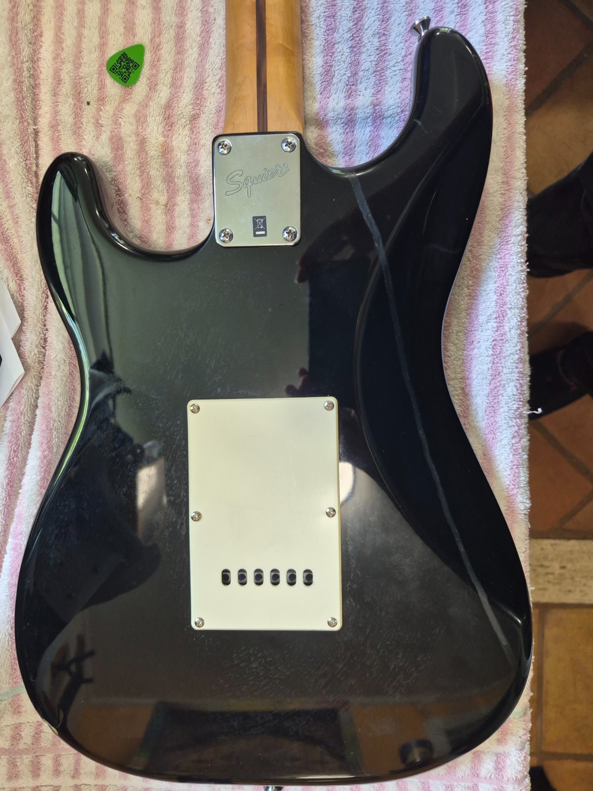 Squier Stratocaster • Bullet® Strat® with Tremolo, Rosewood Fingerboard. Nice!