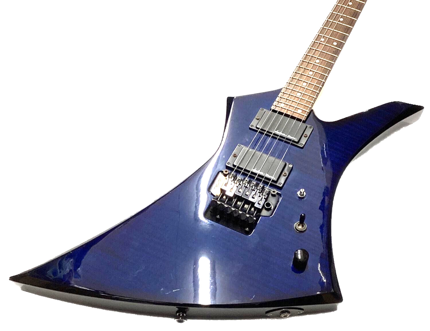 Jackson Stars Kelly Guitar See Thru Blue Made in Japan