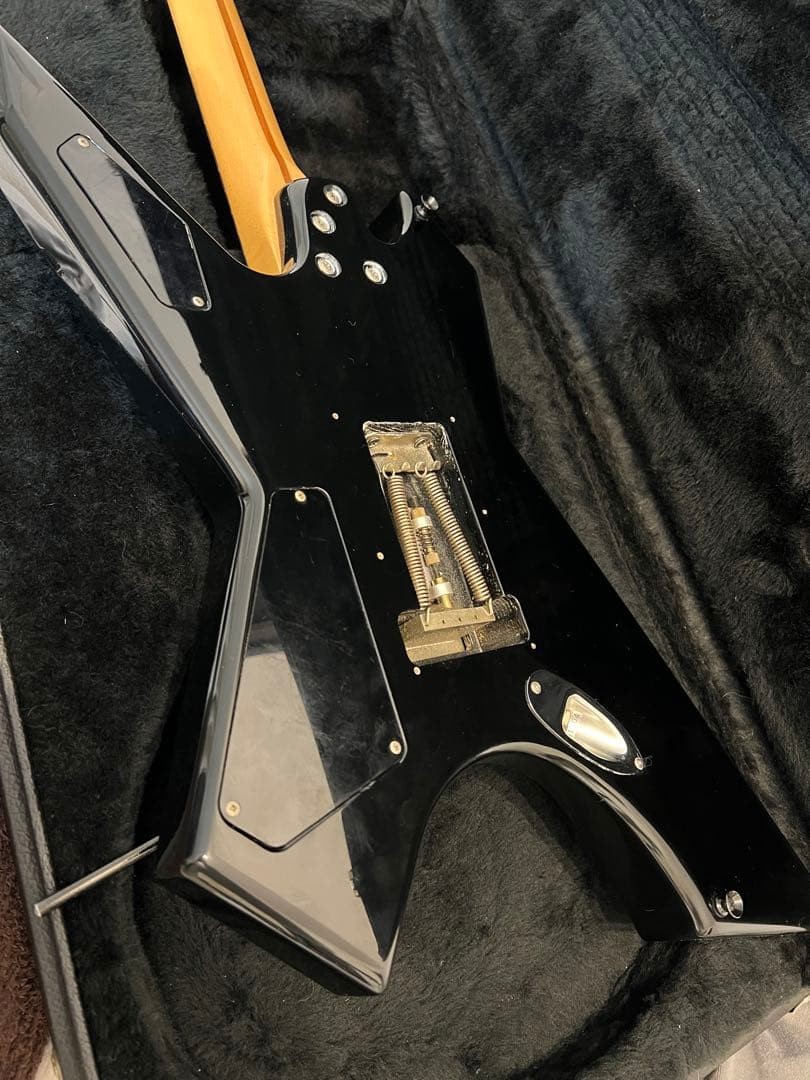 Electric Guitar Killer KG Stallion HH Floyd Rose Black MIJ Japan 1990s