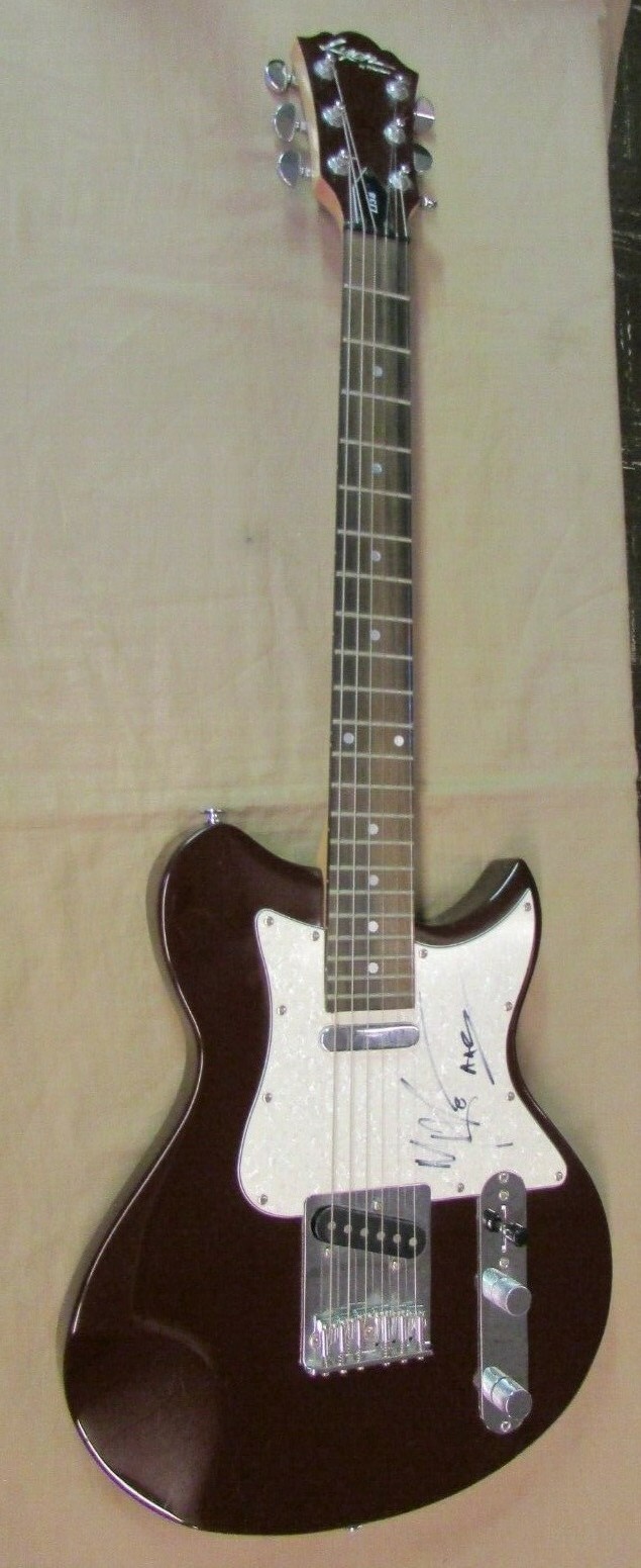 Mike Kennerty All-American Rejects Signed Lyon Washburn Electric Guitar LTD Edit