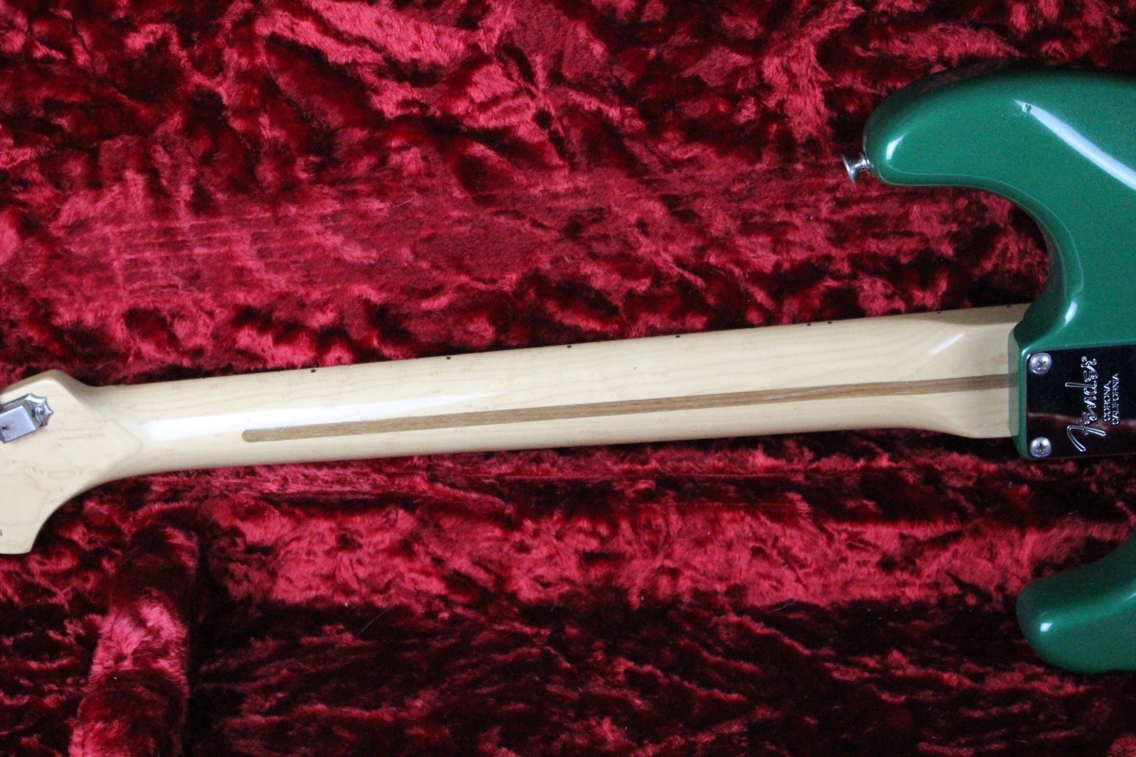 2000 Fender Stratocaster Eric Clapton Signature 7Up Green Birdseye Neck 1999