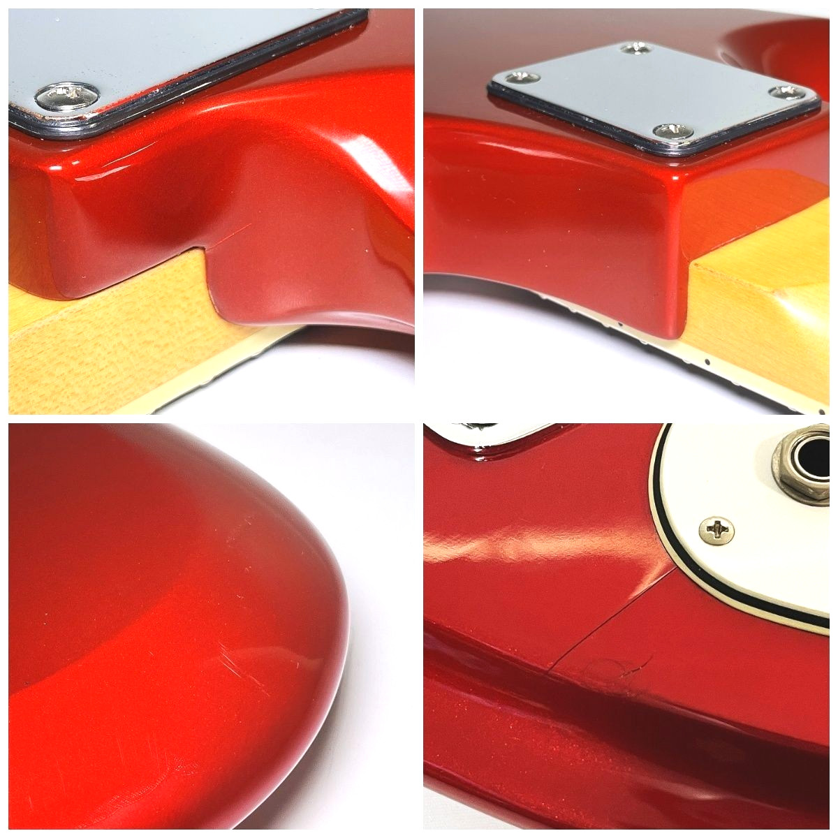 Eastwood Number One ICHIBAN Metallic Red Bizarre Offset Rare Guitar Retro Indie