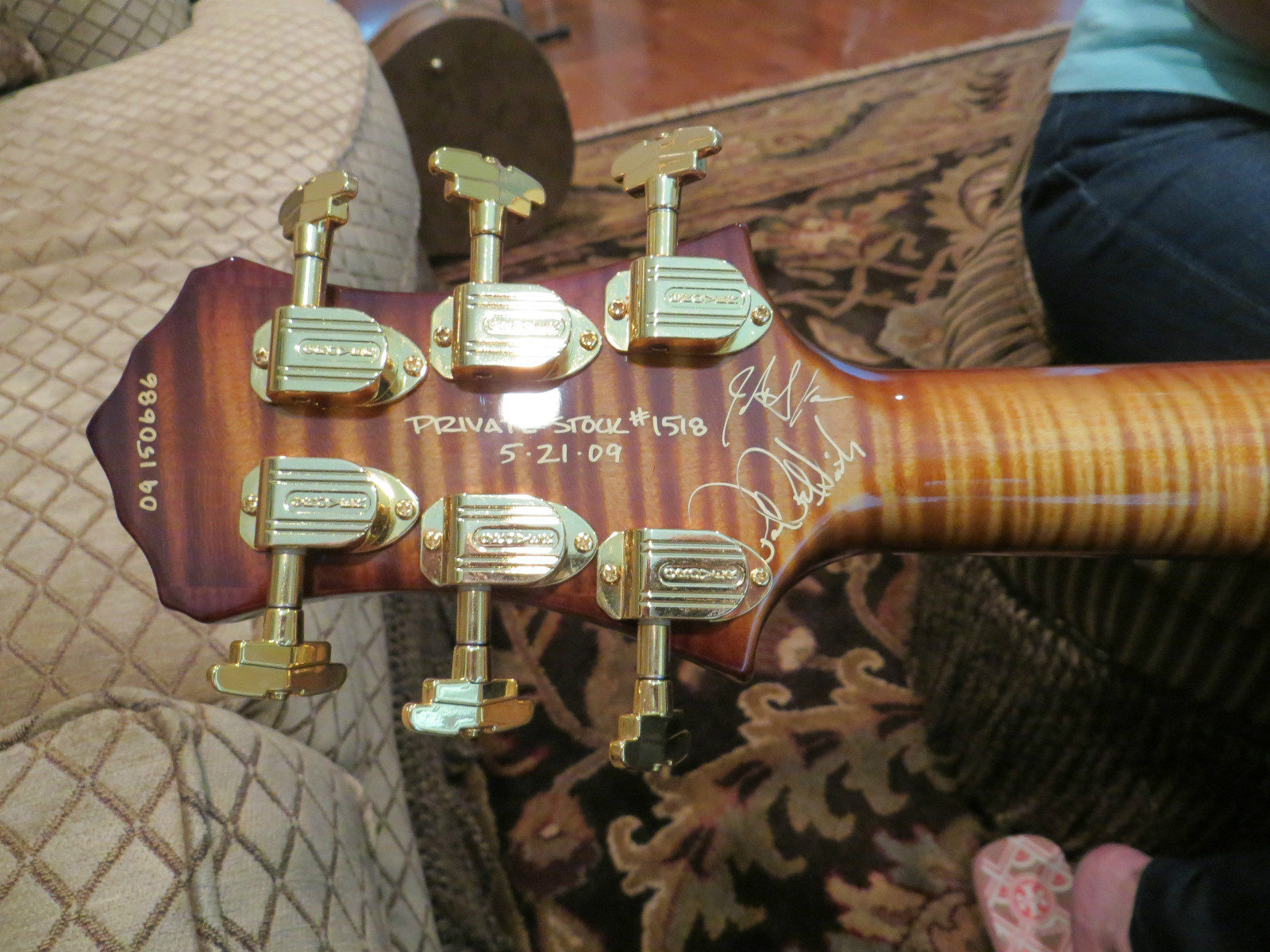 Prs Private Stock SC-J Archtop Semi Hollow Johnny Smith Float Bridge KNAGGS SCJ