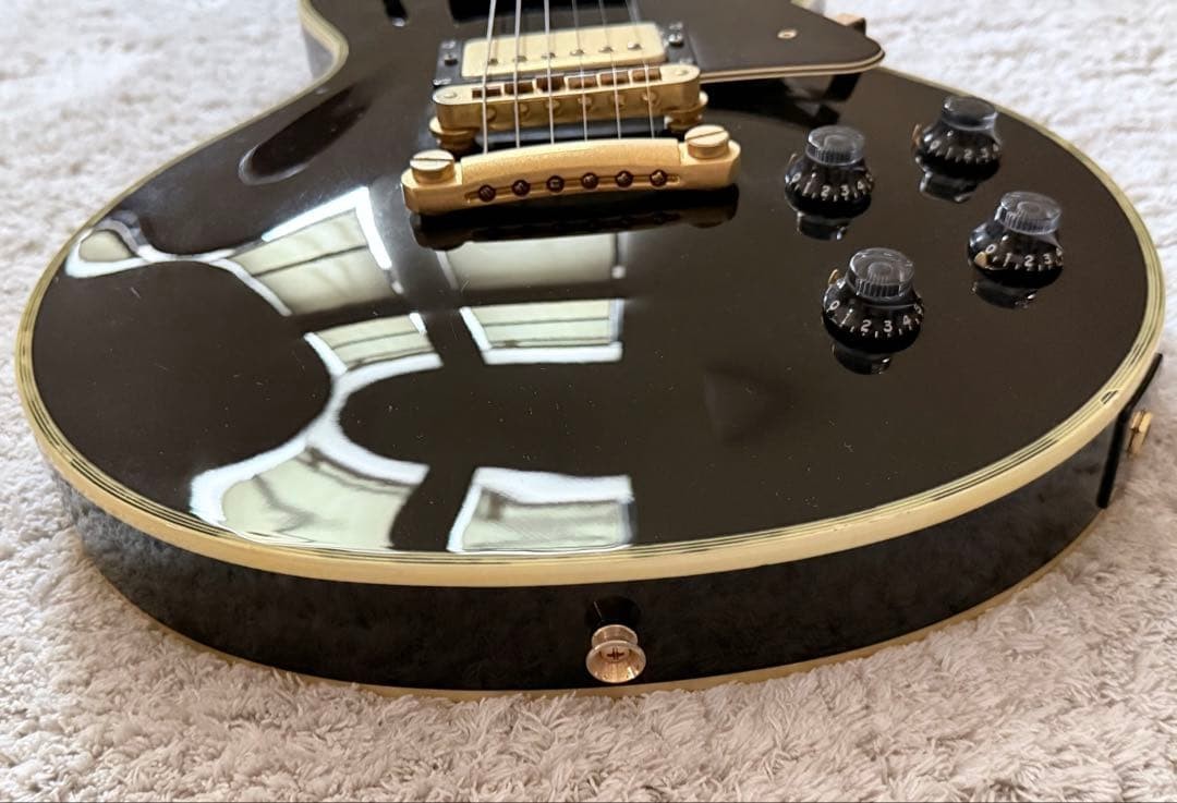 Burny RLC Les Paul Custom Safe packing!