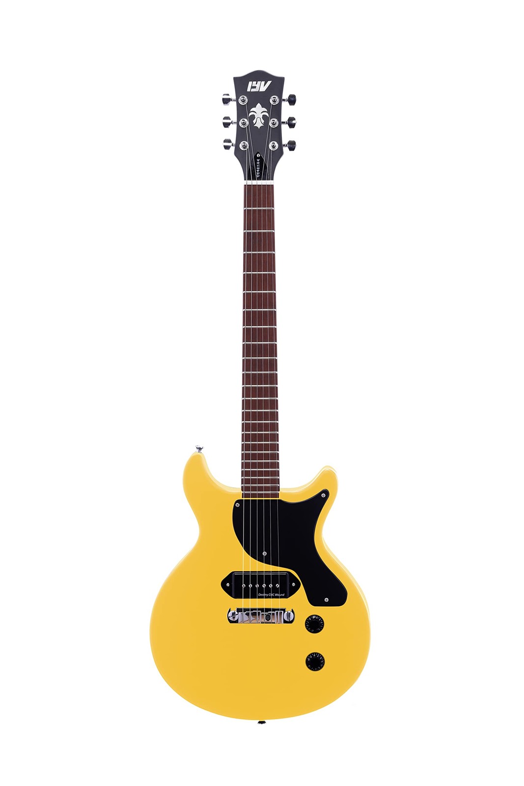 Electric Guitar Solid Basswood Body ILJR-200 TV Yellow