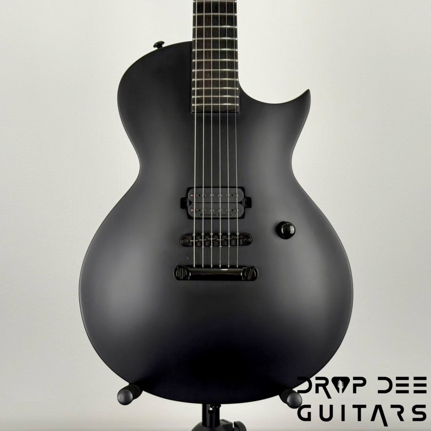 ESP LTD EC Black Metal Electric Guitar – Black Satin
