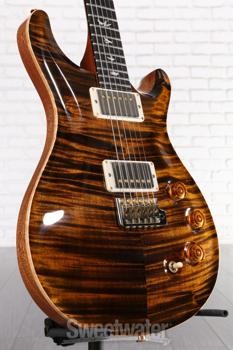 PRS DGT Electric Guitar with Bird Inlays – Tiger Eye, 10-Top