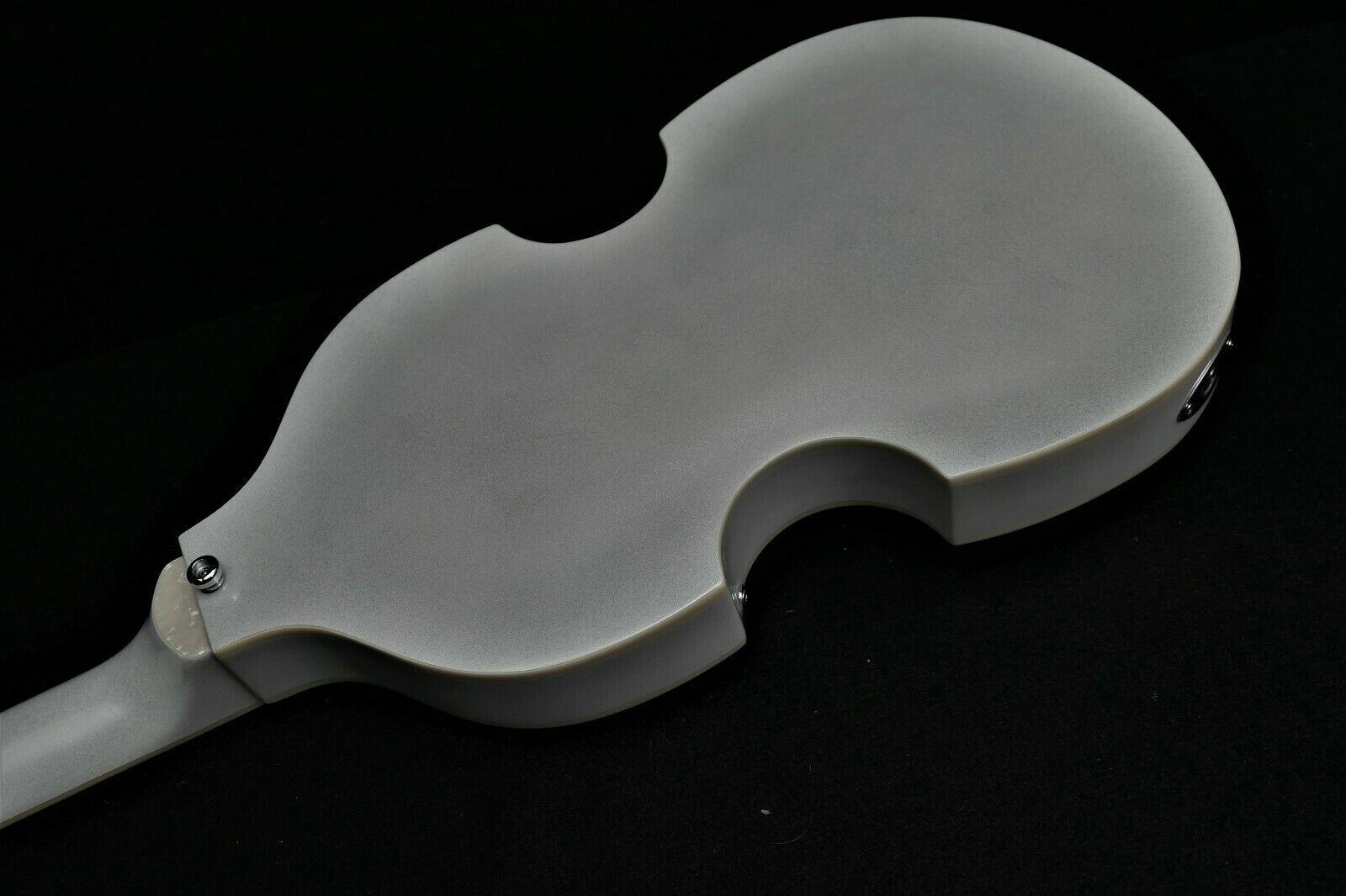 HOFNER HI-459-PE PW PEARL WHITE IGNITION SERIES 6 STRING VIOLIN SHAPE GUITAR 2nd