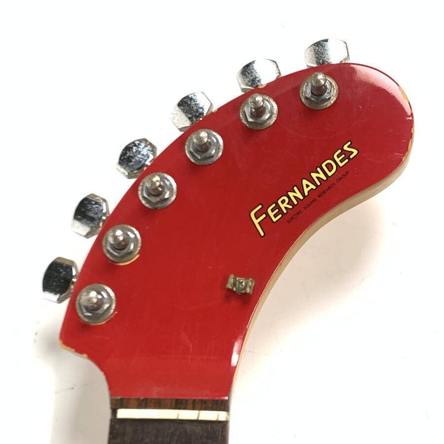 Fernandes ZO-3 NOMAD RED Built-in Amp travel guitar Worldwide Shipment From JP