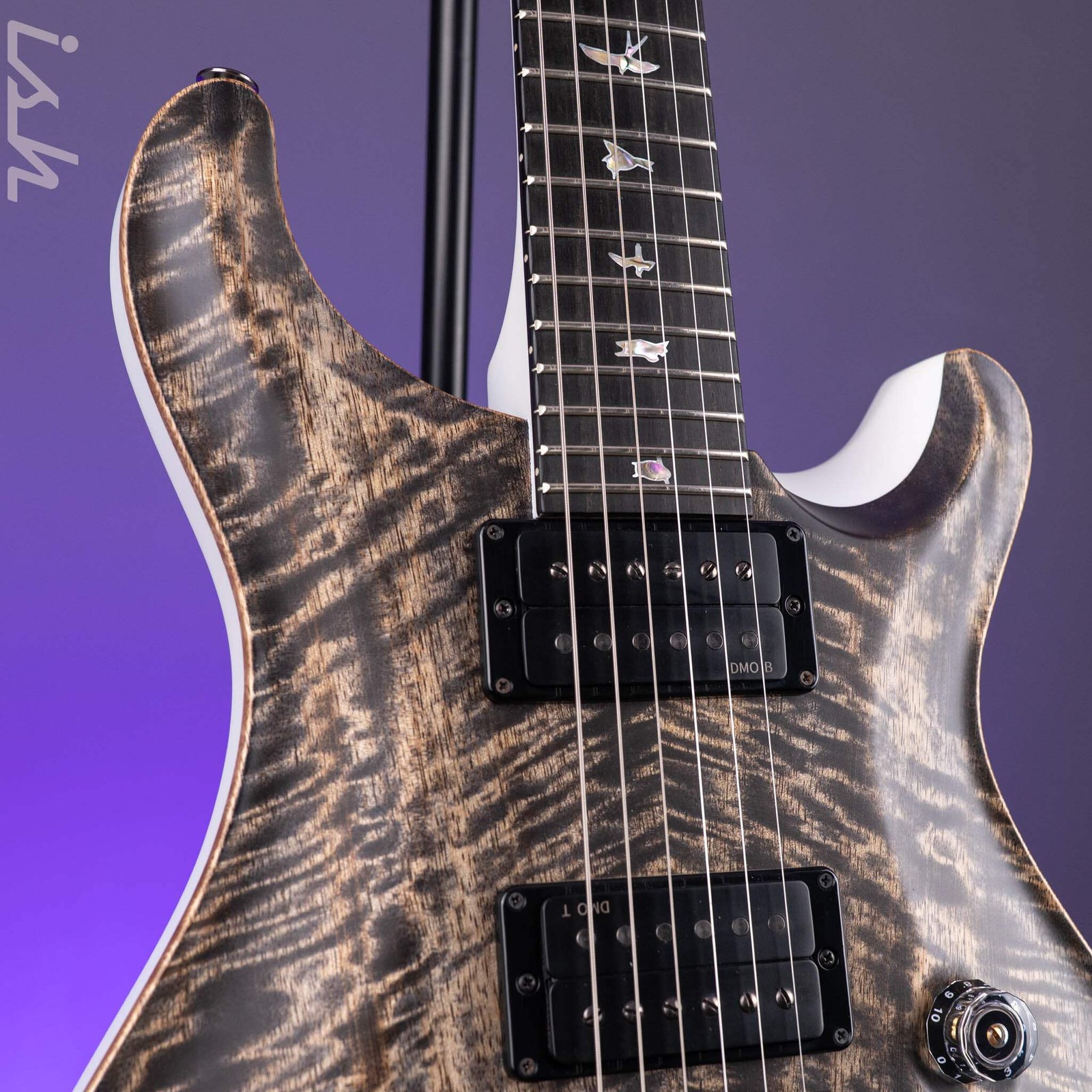 2025 PRS Custom 24 40th Anniversary Satin LTD Pearl Back