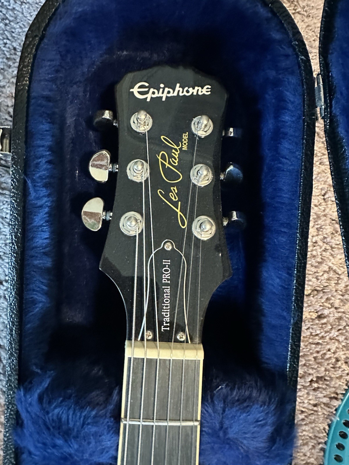 Epiphone Les Paul Pro II Pacific Blue / TKL Hard Shell Case