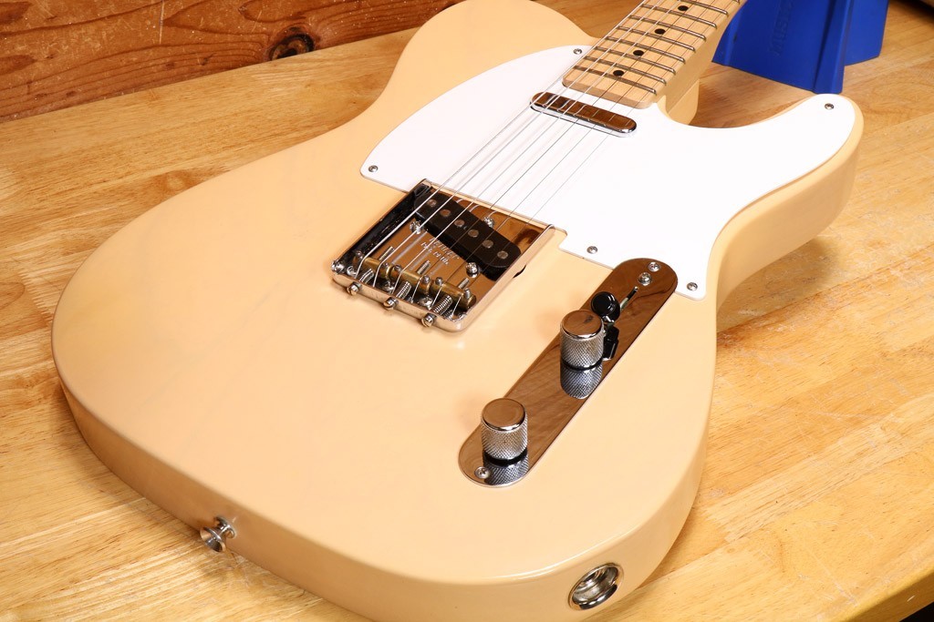 Fender Highway One TEXAS TELECASTER +HSC Honey Blonde Tele SD PUs 68835