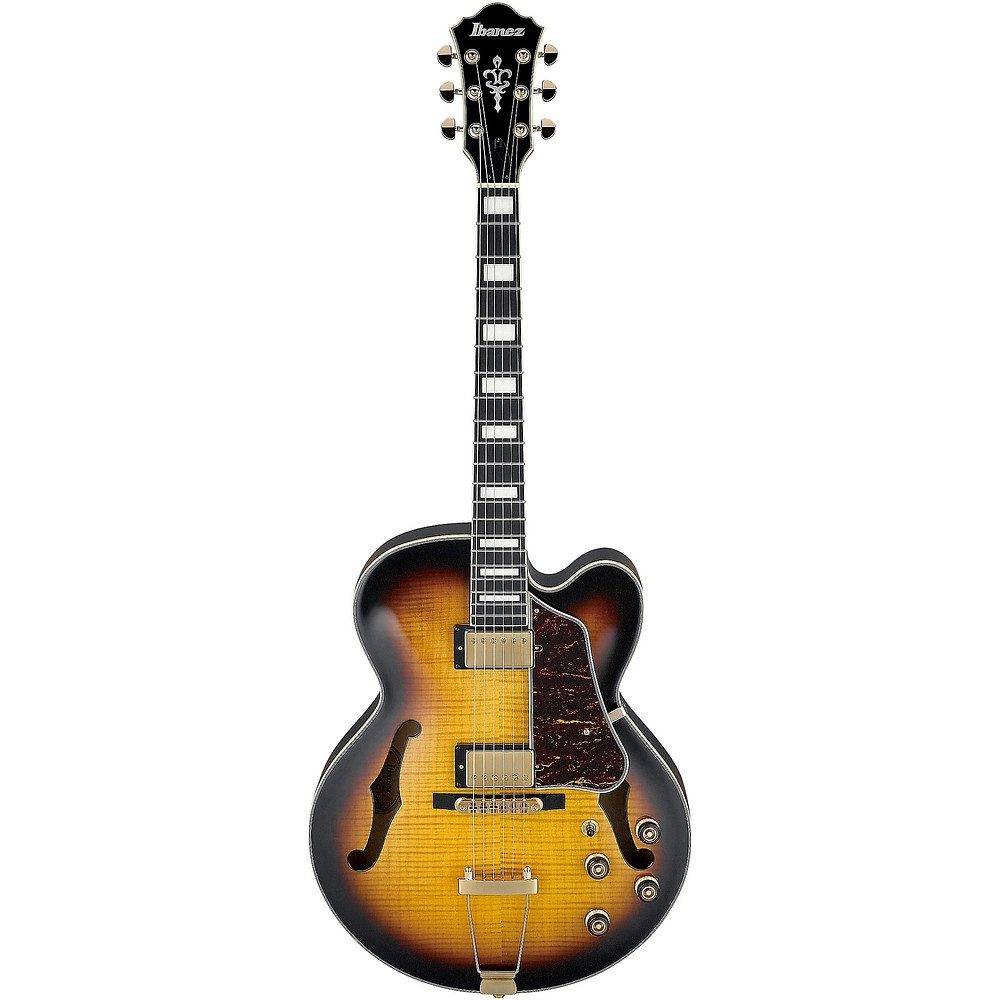 Ibanez AF95FM Artcore Expressionist Electric Guitar Antique Yellow Sunburst