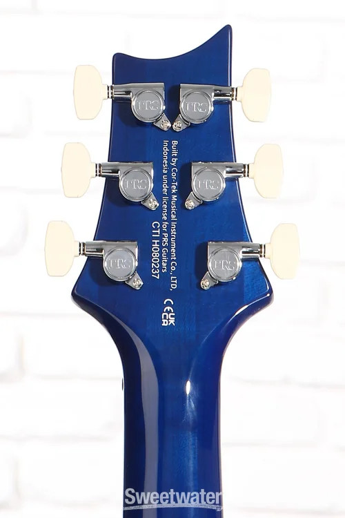 PRS SE Custom 24-08 Quilt Electric Guitar – Lake Blue